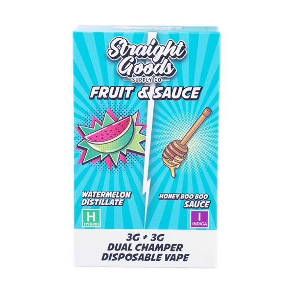 Buy Straight Goods – Dual Chamber Vape – Watermelon + Honey Boo Boo 6G at MMJ Express Online Shop