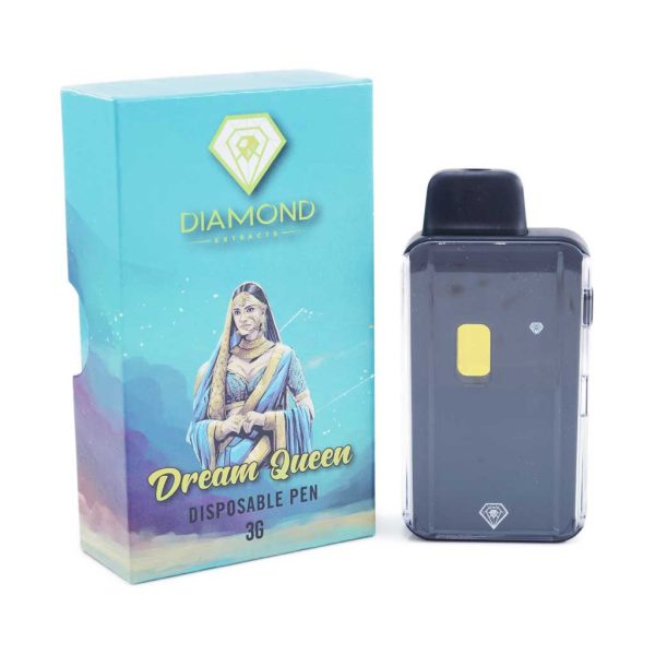 Buy Diamond Concentrates – Dream Queen Disposable Pen 3G (SATIVA) at MMJ Express Online Shop