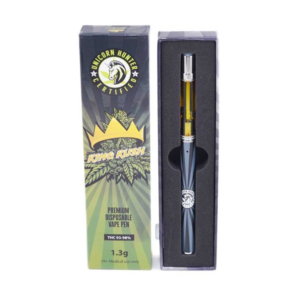 Buy Unicorn Hunter Concentrates – King Kush HTFSE Disposable Pen at MMJ Express Online Shop
