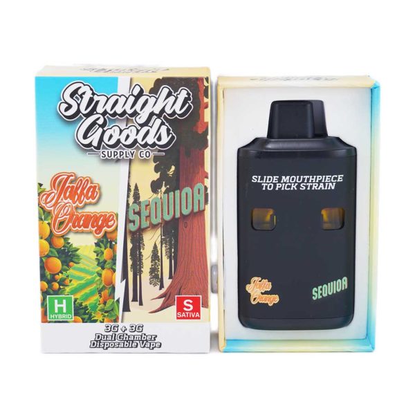 Buy Straight Goods – Dual Chamber Vape – Jaffa Orange + Sequioa 6G THC at MMJ Express Online Shop