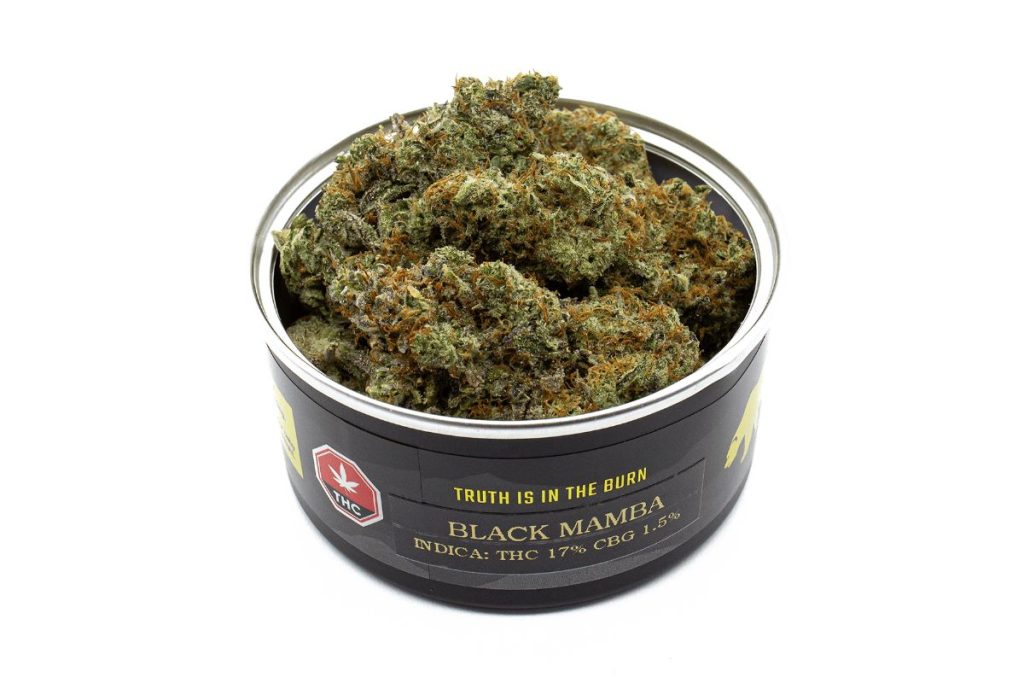 Black Mamba strain is a highly sedative Indica with a berry & floral essence. Find out why it’s the most soothing bud to order at an online dispensary!