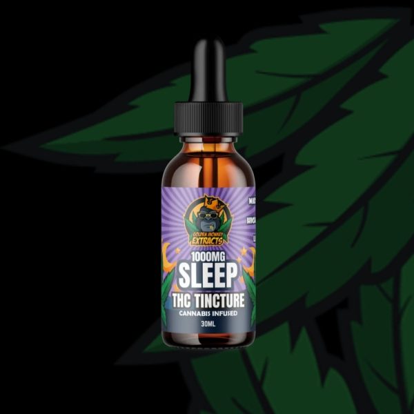 Buy Golden Monkey Extracts – Premium Tinctures – 1000MG THC Sleep at MMJ Express Online Shop
