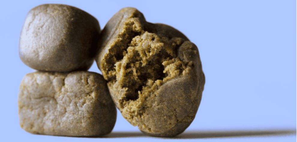 If you buy hash in Canada, you will probably get dry sift hash. This type of hashish is made by obtaining the trichomes and resin through a mechanical separation process.