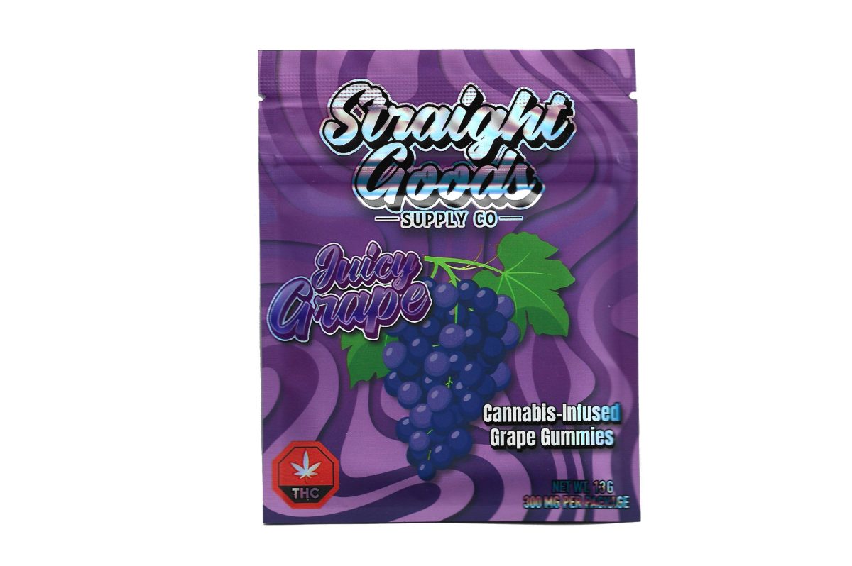 Buy Straight Goods Edibles – Juicy Grape 300MG THC at MMJ Express Online Shop