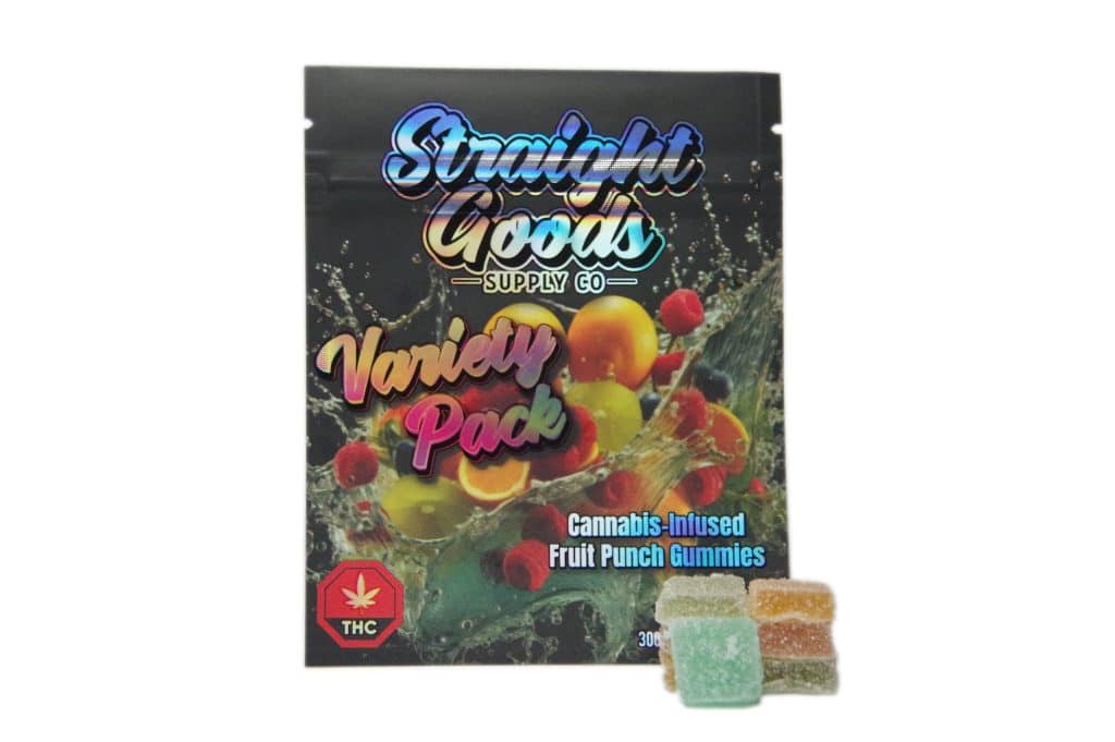BuyStraight Goods Edibles – Variety Pack 300MG THC at MMJ Express Online Shop