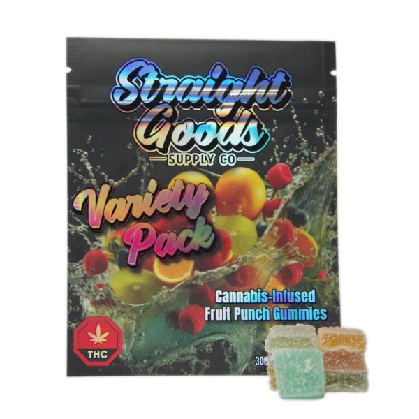 BuyStraight Goods Edibles – Variety Pack 300MG THC at MMJ Express Online Shop