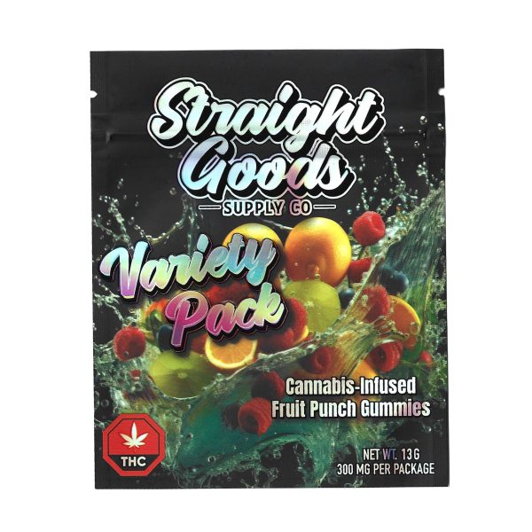 BuyStraight Goods Edibles – Variety Pack 300MG THC at MMJ Express Online Shop