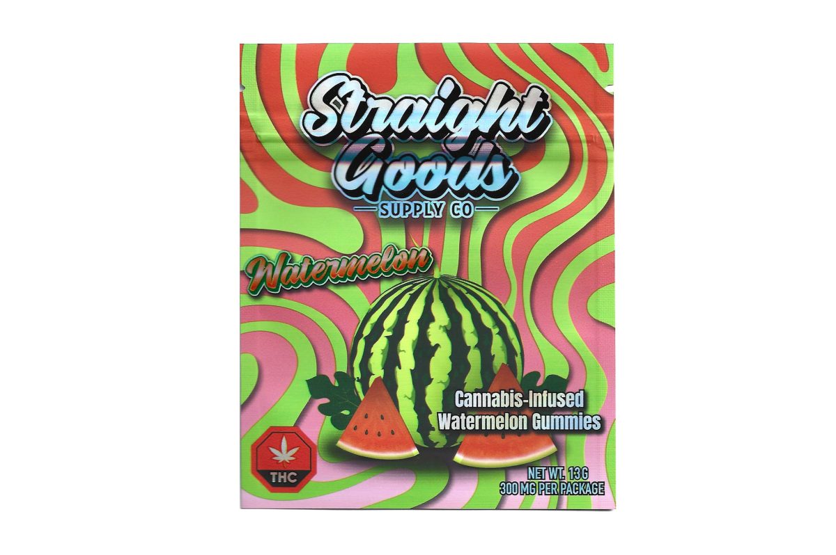 Buy Straight Goods Edibles – Watermelon 300MG THC at MMJ Express Online Shop