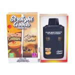 Buy Straight Goods – Dual Chamber Vape – Peach Cobbler + Afghani Hashis 6G THC at MMJ Express Online Shop