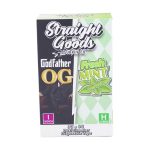 Buy Straight Goods – Dual Chamber Vape – Godfather OG + Fresh Mint 6G THC at MMJ Express Online Shop