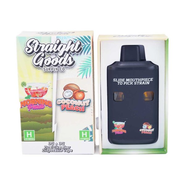 Buy Straight Goods – Dual Chamber Vape – Morning Punch + Coconut Punch 6G THC at MMJ Express Online Shop