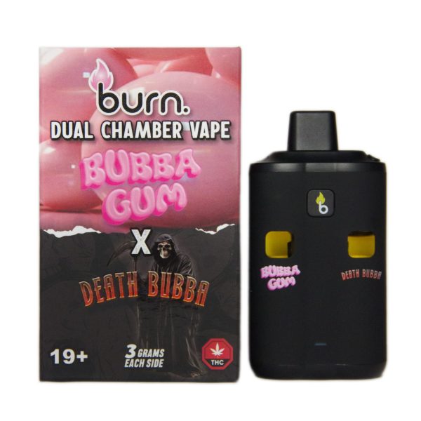 Buy Burn Extracts – Dual Chamber Disposable Vape – Bubba Gum + Death Bubba 6G at MMJ Express Online Shop