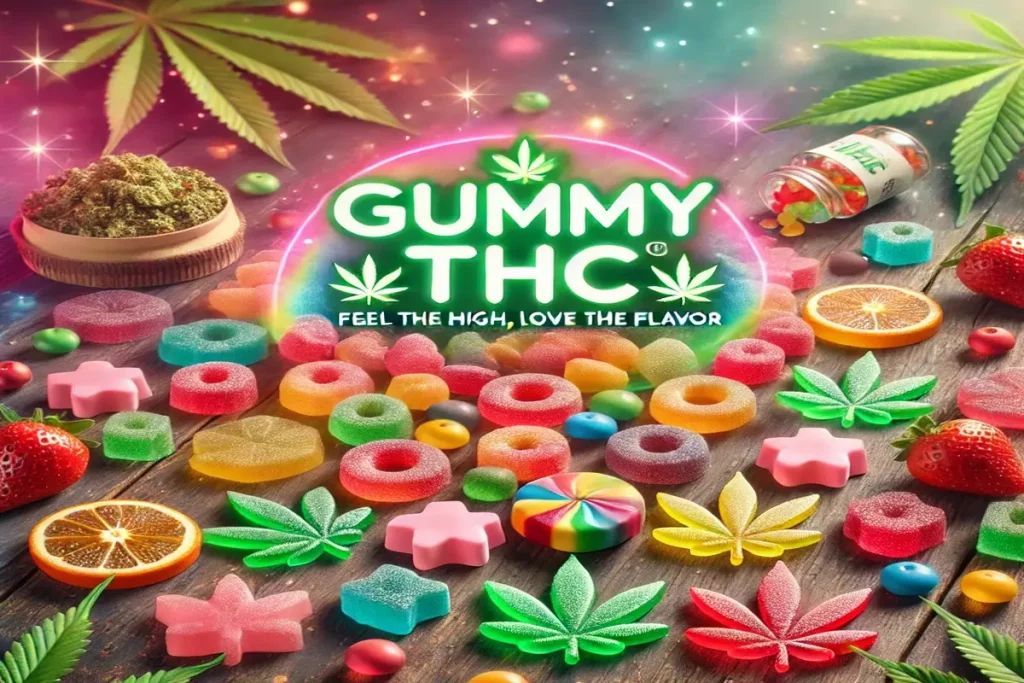 Gummy THC Feel the High, Love the Flavor