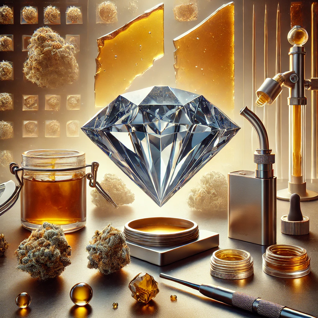 THC Diamonds vs. Other Concentrates