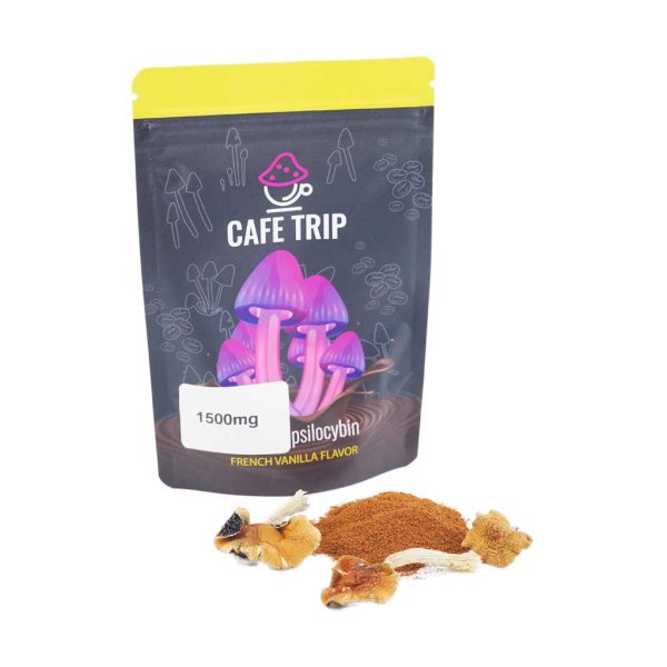 Buy Cafe Trip – French Vanilla Coffee 1500MG Psilocybin at MMJ Express Online Shop