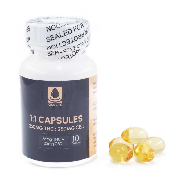 Buy One Life Soft Gel Capsules – THC Capsules at MMJ Express Online Shop