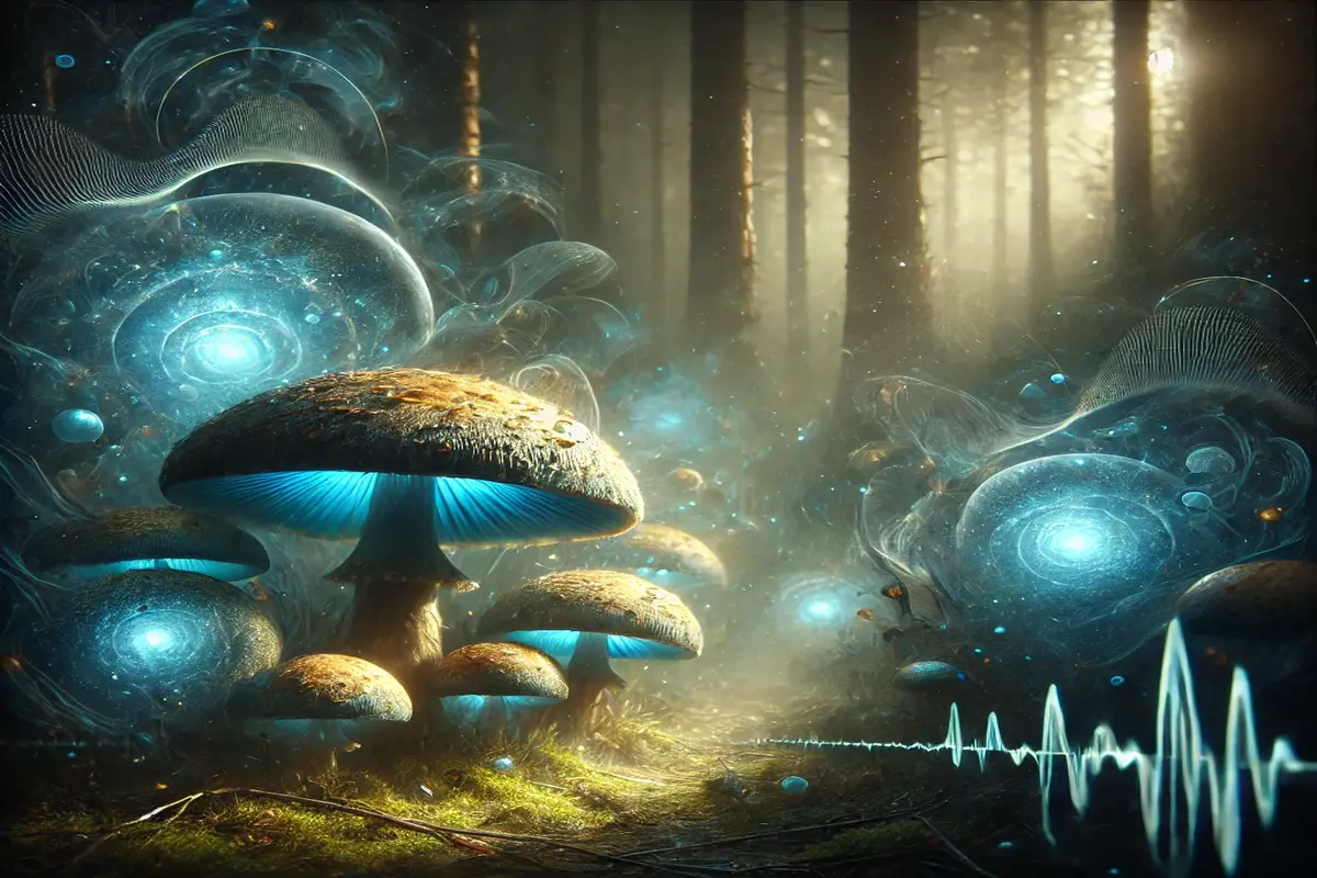 Whispers of the Void Blue Meanie Mushrooms and the Unknown