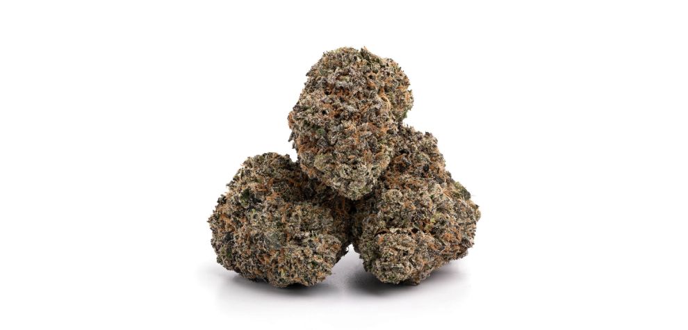 White Runtz strain produces Instagram-worthy cannabis buds. The nugs are spade-shaped and oversized, and they seem slightly larger than the original Runtz.