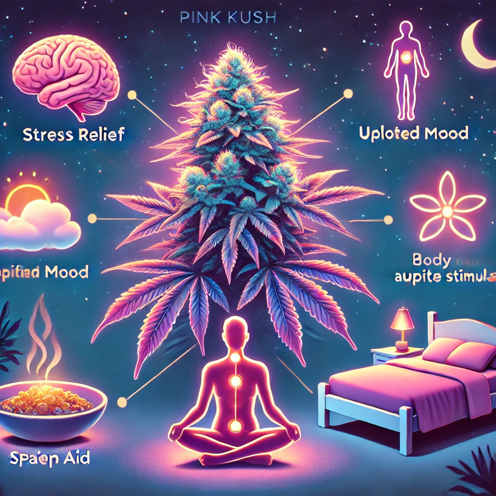 Effects and Benefits of Pink Kush Indica