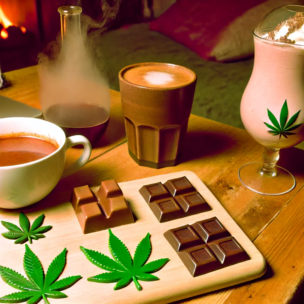 Pairing Cannabis Chocolate with Beverages