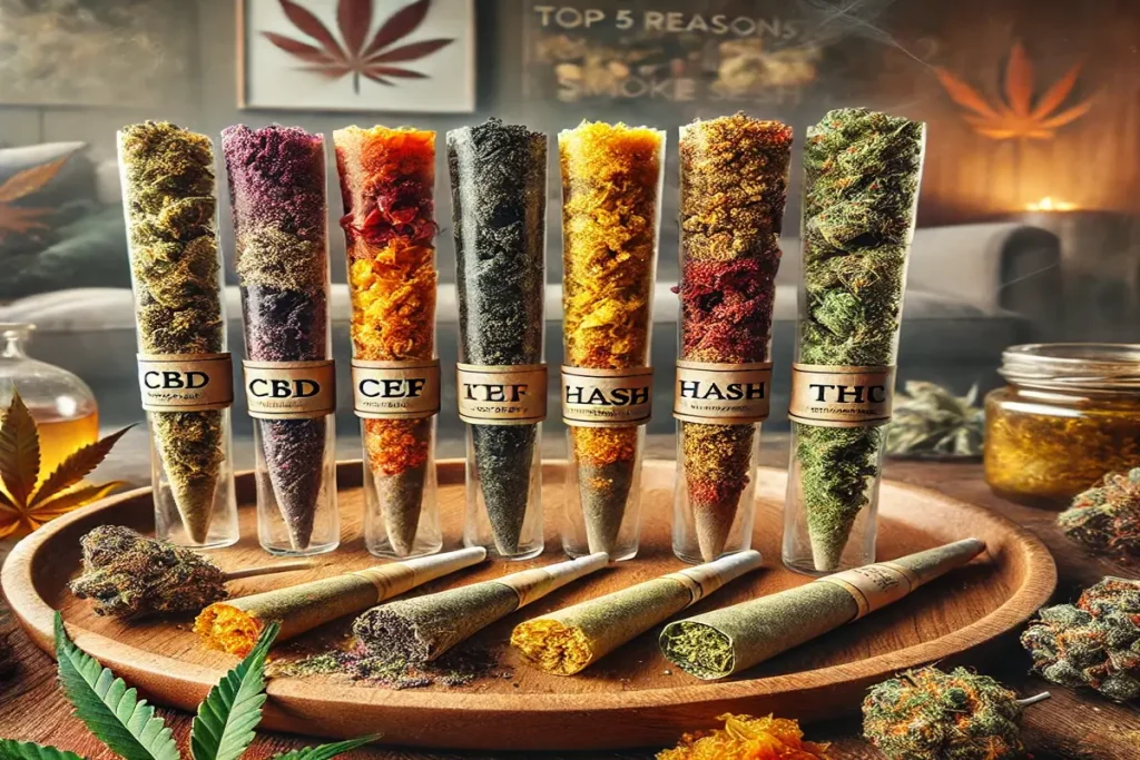 Top 5 Reasons to Buy Infused Pre-Rolls for Your Next Smoke Sesh