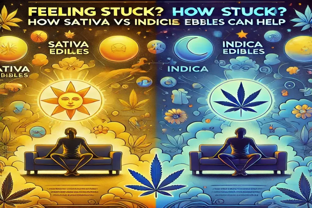 Feeling Stuck How Sativa vs Indica Edibles Can Help