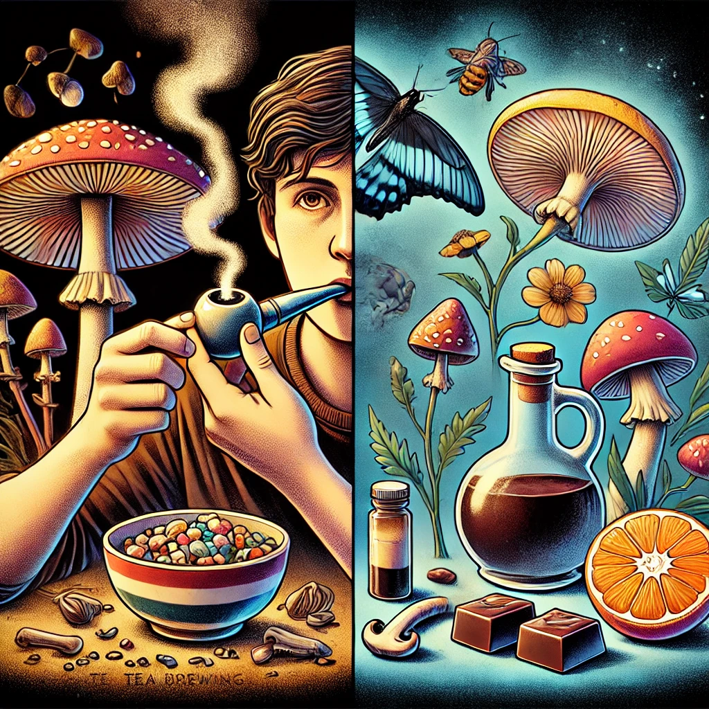 Should You Smoke Magic Mushrooms