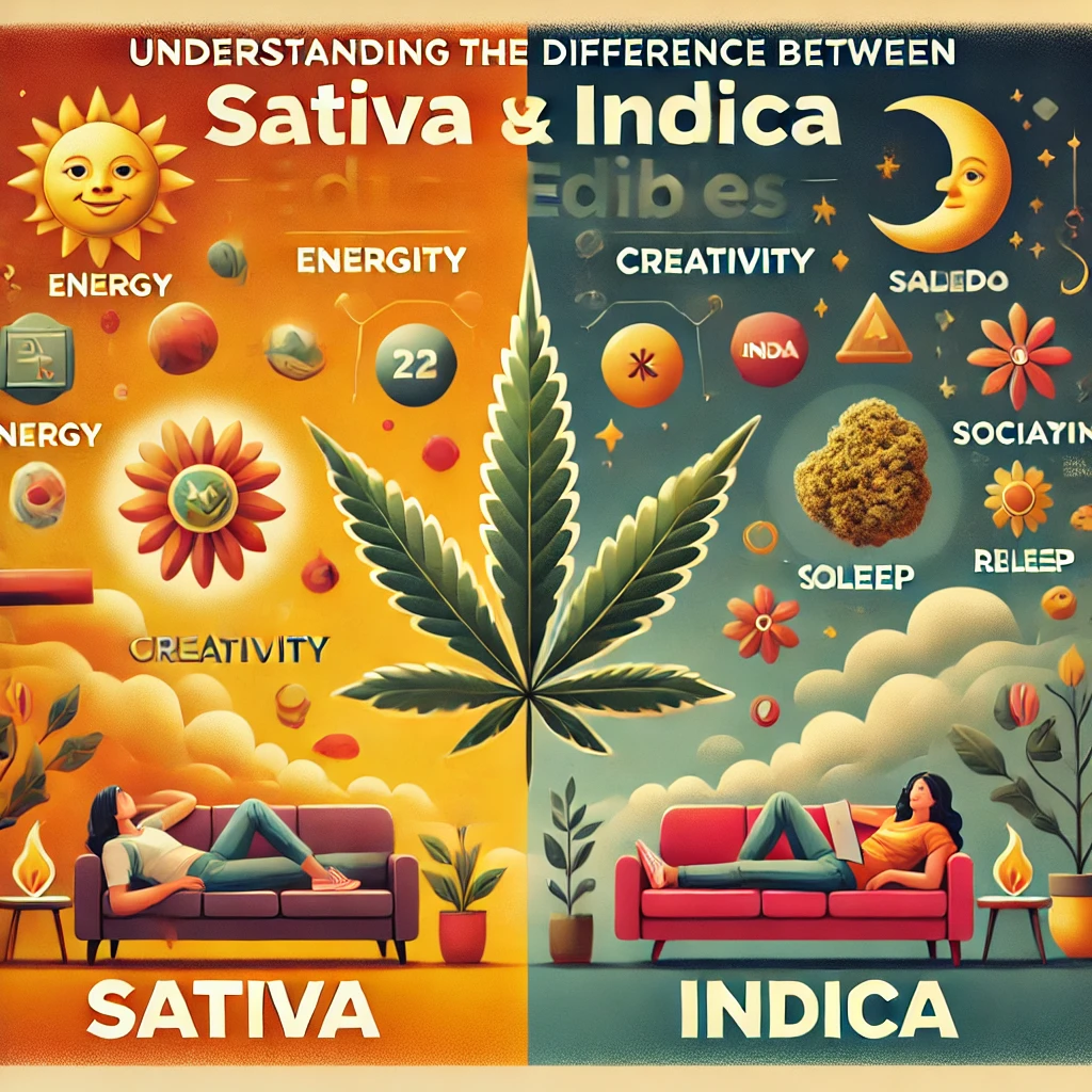 Understanding the Difference Between Sativa and Indica Edibles