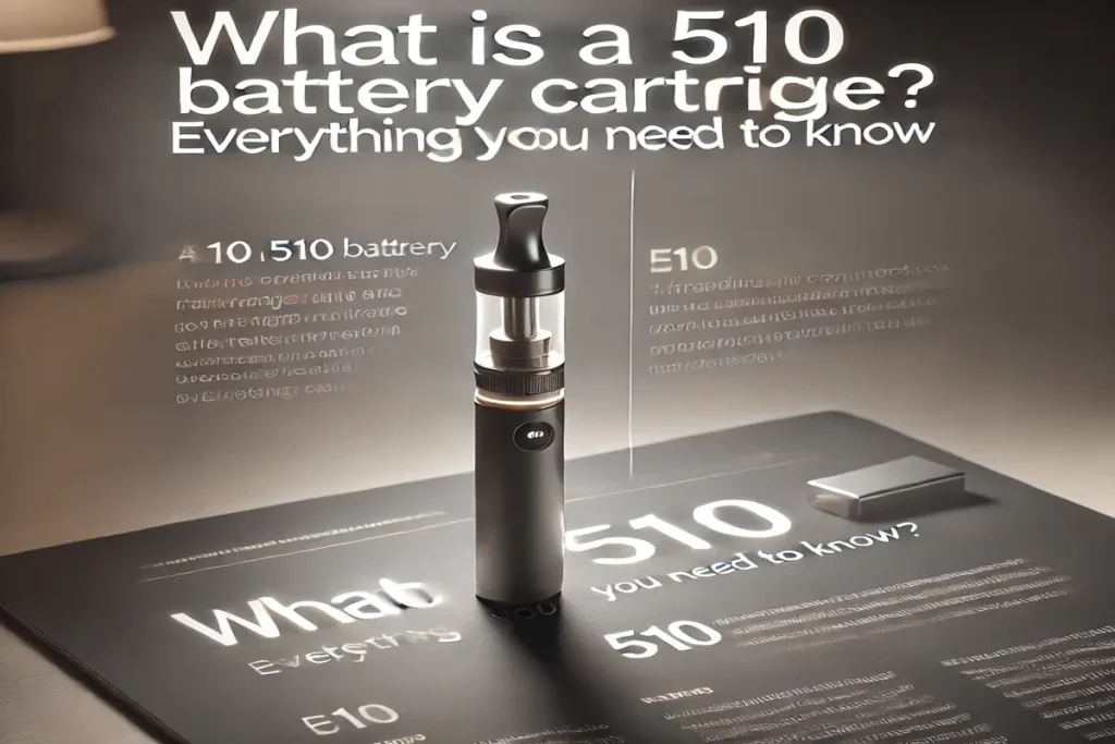 What Is a 510 Battery Cartridge Everything You Need to Know