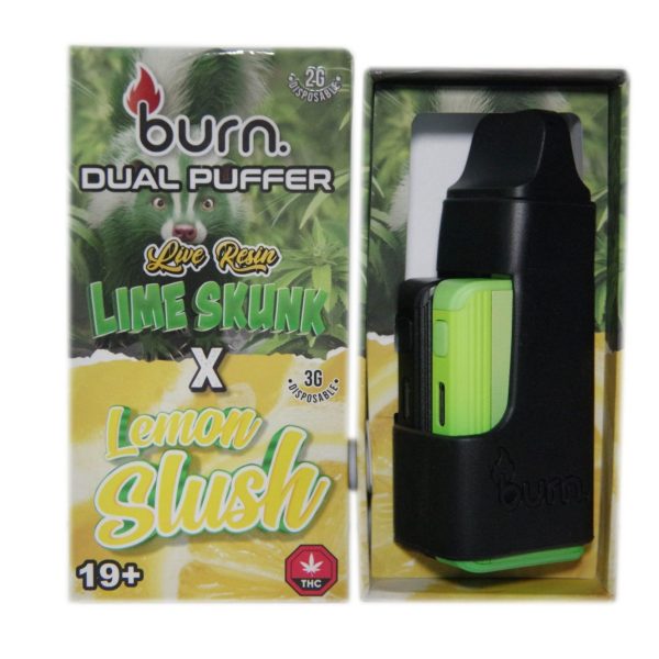 Buy Burn Extracts - Duel Puffer – Live Resin Lime Skunk x Lemon Slush (2 Grams + 3 Gram) at MMJ Express Online Shop