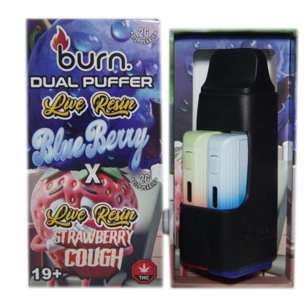 Buy Burn Extracts - Duel 2 Gram Puffer – Live Resin Blueberry x Live Resin Strawberry Cough (2 Grams + 2 Gram) at MMJ Express Online Shop