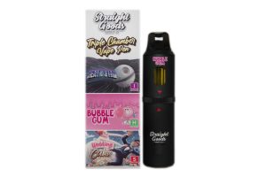 Buy Straight Goods - Triple Chamber Vape - Death Star + Bubble Gum + Wedding Cake (3 Grams + 3 Grams + 3 Gram) at MMJ Express Online Shop