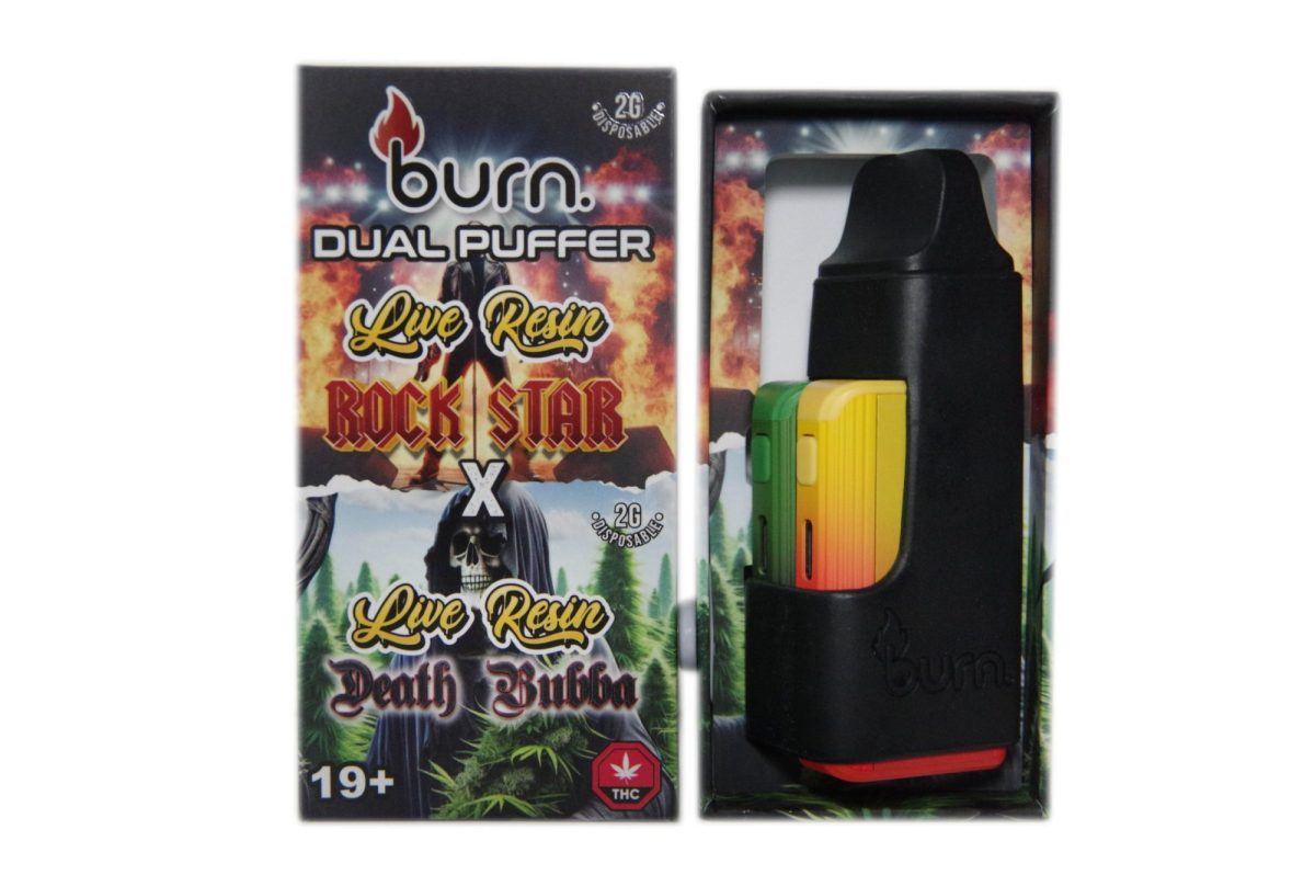 Buy Burn Extracts - Duel 2 Gram Puffer – Live Resin Rockstar x Live Resin Death Bubba (2 Grams + 2 Gram) at MMJ Express Online Shop