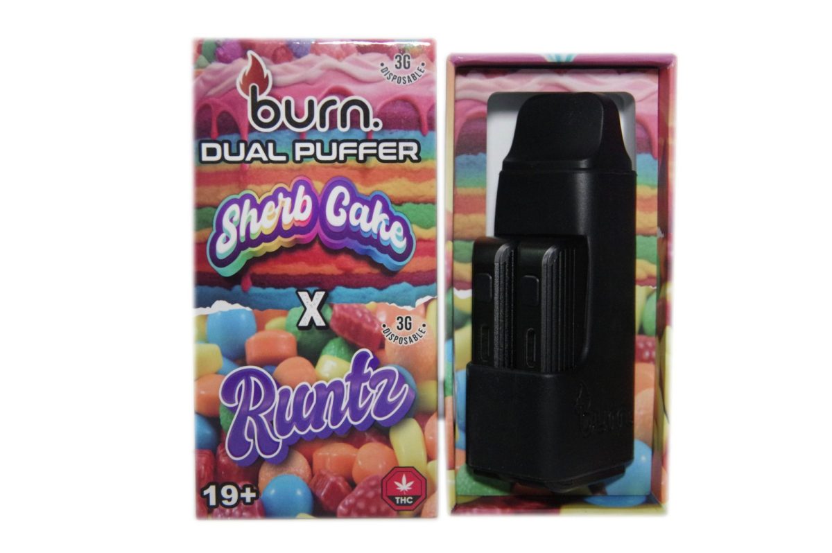 Buy Burn Extracts - Duel 3 Gram Puffer – Sherb Cake x Runtz (3 Grams + 3 Gram) at MMJ Express Online Shop