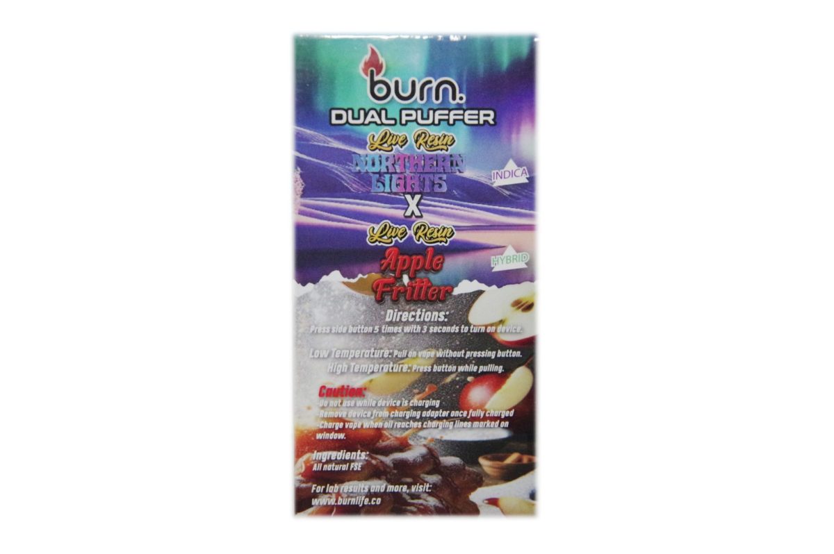 Buy Burn Extracts - Duel 2 Gram Puffer – Live Resin Northern Lights x Live Resin Apple Fritter (2 Grams + 2 Gram) at MMJ Express Online Shop