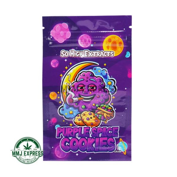 Buy So High Extracts Premium Shatter – Purple Space Cookies at MMJ Express Online Shop