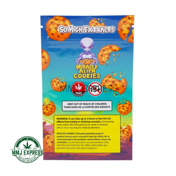 Buy So High Extracts Premium Shatter – Miracle Alien Cookies at MMJ Express Online Shop