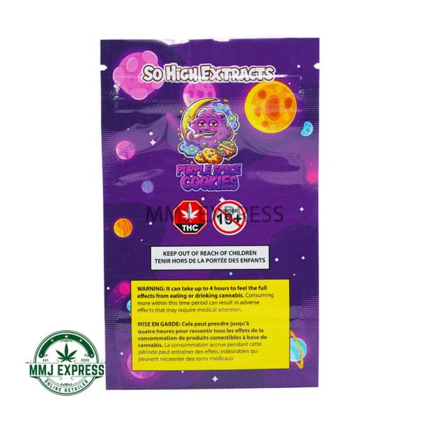 Buy So High Extracts Premium Shatter – Purple Space Cookies at MMJ Express Online Shop