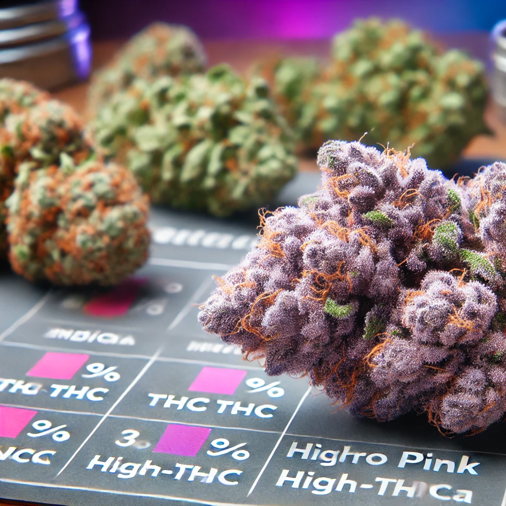 Astro Pink Strain vs. Other High THC Indicas