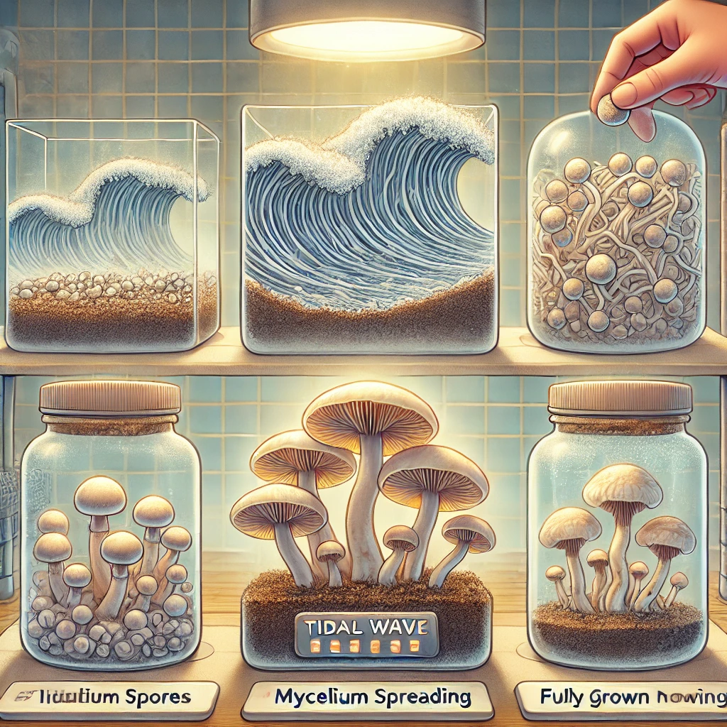 How to Grow Tidal Wave Magic Mushrooms