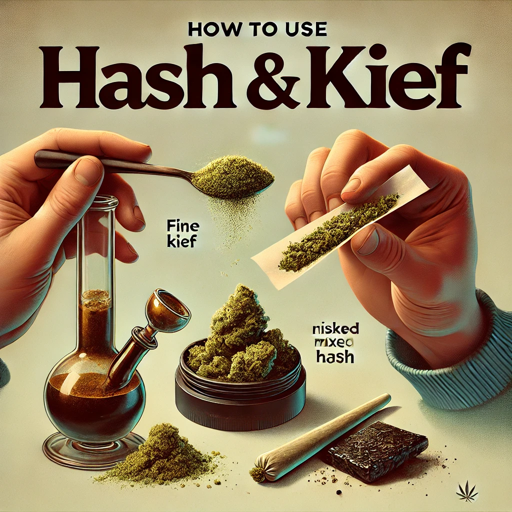 How to Use Hash and Kief