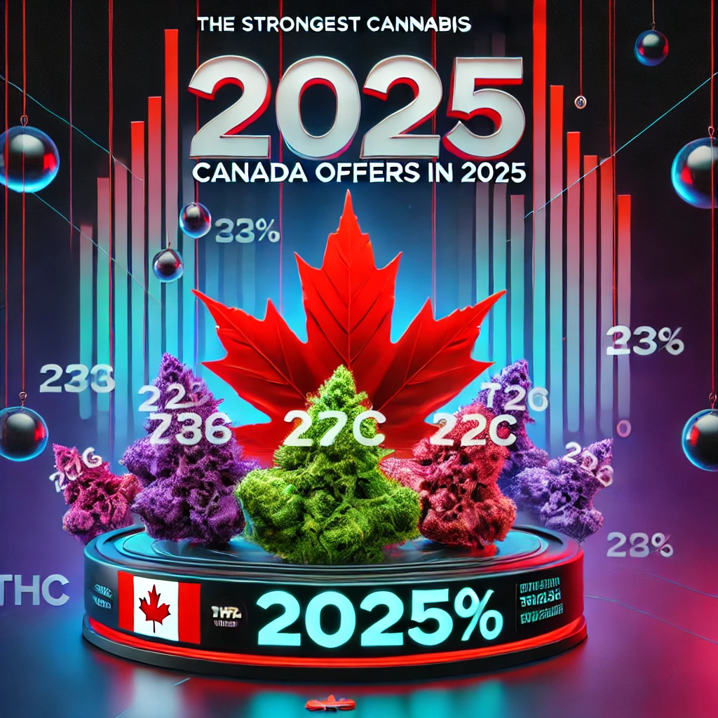 The Strongest Cannabis Strains Canada Offers in 2025