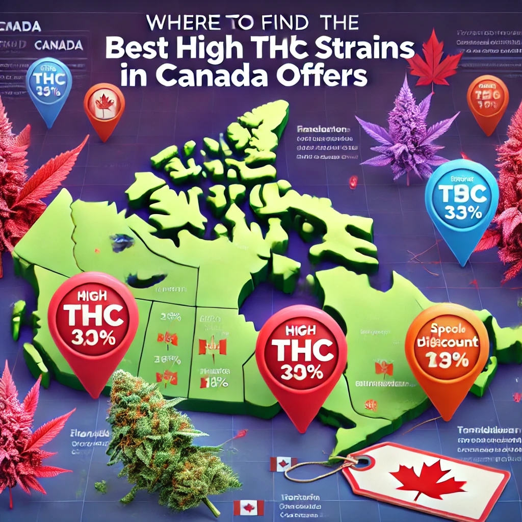 Where to Find the Best High THC Strains in Canada Offers