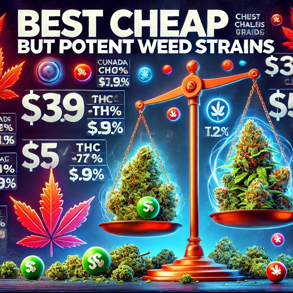 Best Cheap but Potent Weed Strains