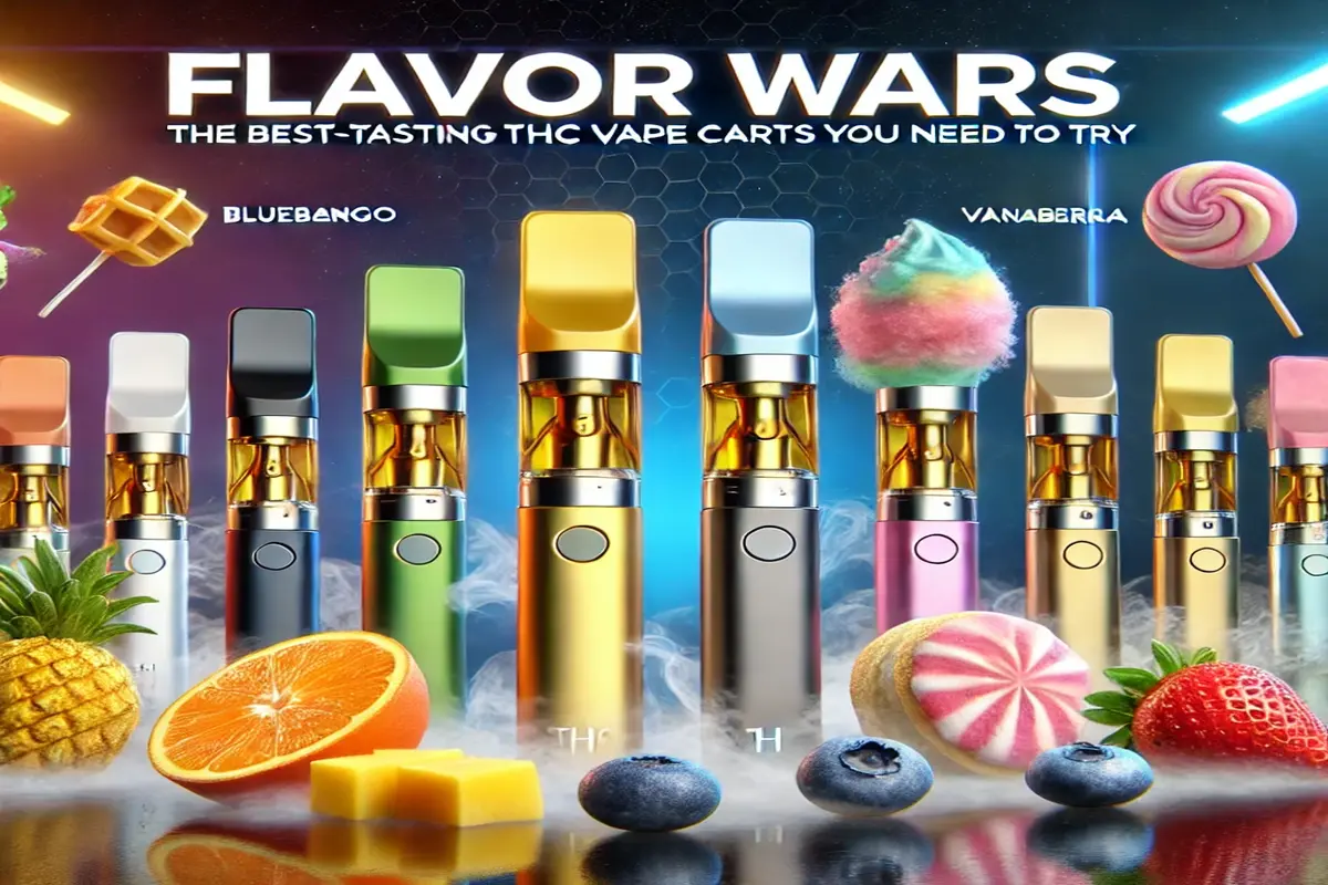 Flavor Wars The Best-Tasting THC Vape Carts You Need to Try