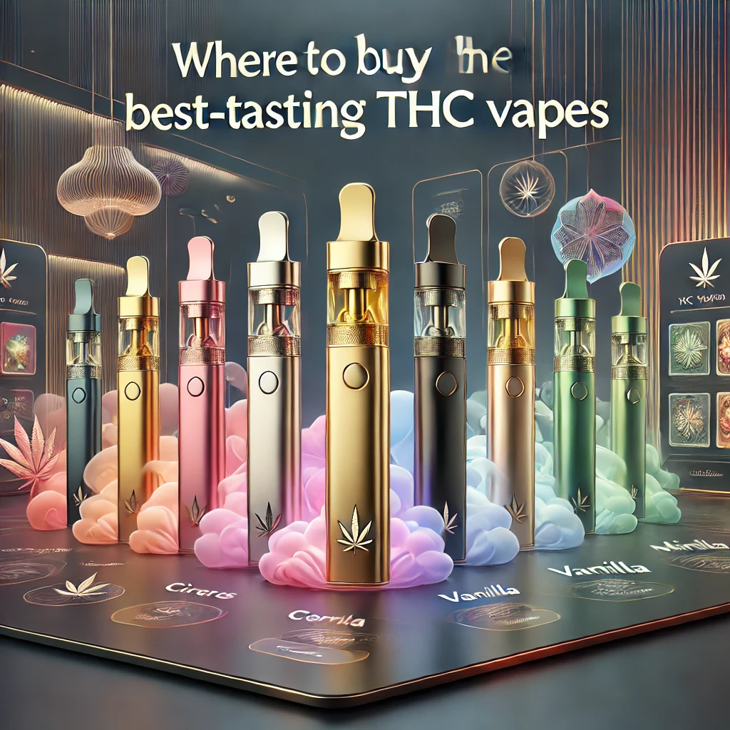 Where to Buy the Best-Tasting THC Vapes