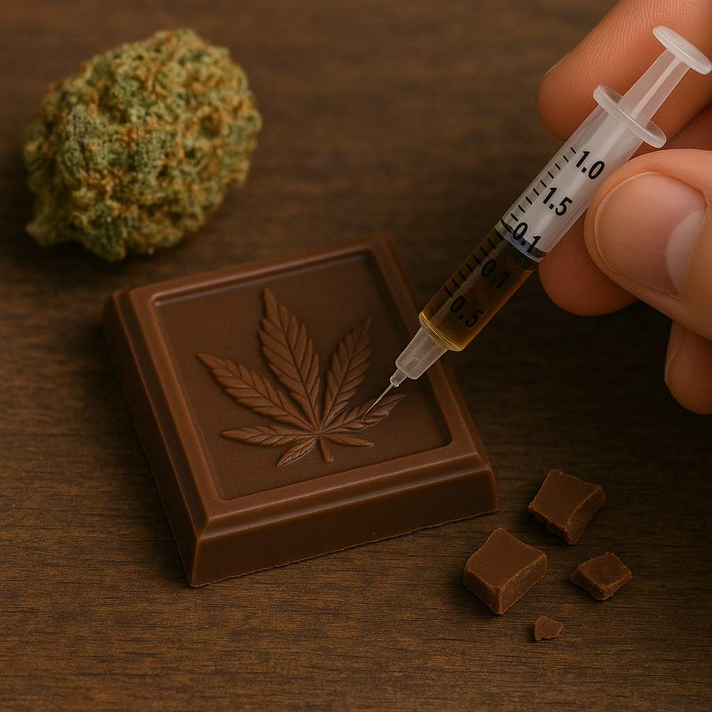 How to Dose Chocolate with Weed Safely