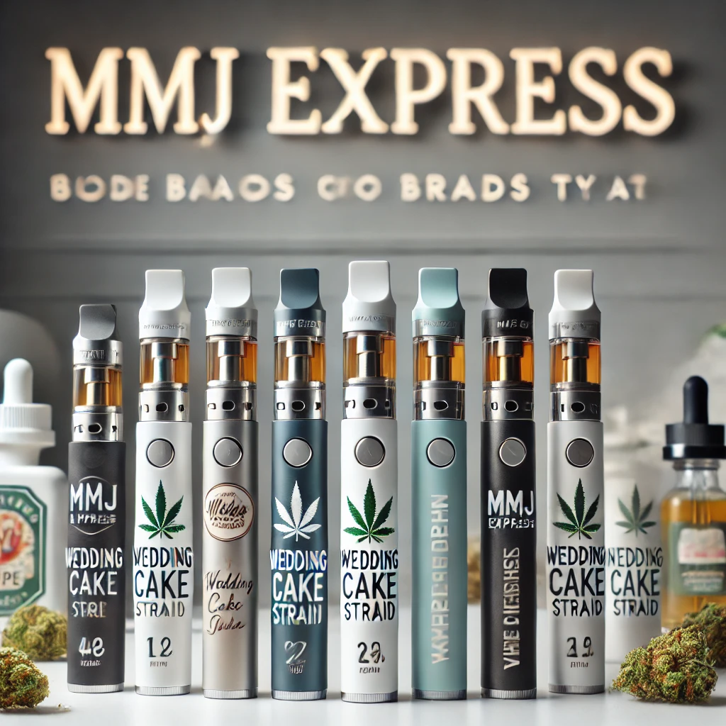 Wedding cake strain vape Brands to Try at MMJ Express