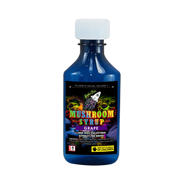 Buy Higher Fire Extracts – Mushroom Syrup - Grape 3000mg Psilocybin at MMJ Express Online Shop