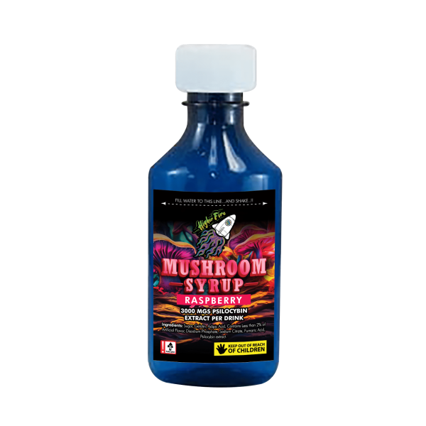 Buy Higher Fire Extracts – Mushroom Syrup - Raspberry 3000mg Psilocybin at MMJ Express Online Shop